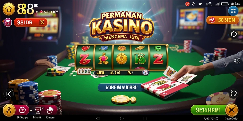 Tampilan menarik dari permainan Kasino di 88IDR.