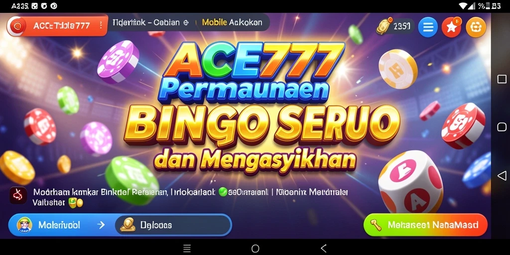 Tampilan gameplay ACE777 yang menegangkan dan menarik.