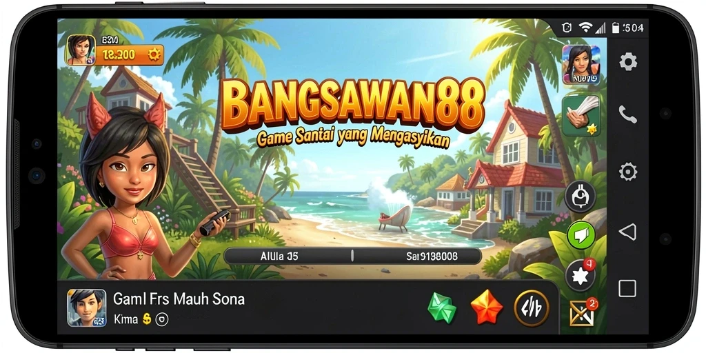 Screenshot utama BANGSAWAN88 menunjukkan gameplay seru dan interaktif.