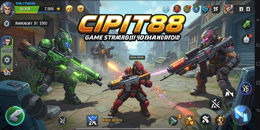 Tampilan gameplay menarik dari CIPIT88 yang menggambarkan strategi real-time.
