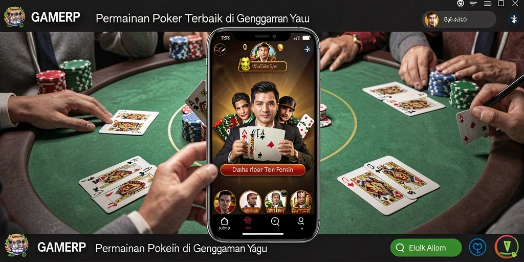 Tampilan gameplay GAMERP yang menarik dan menegangkan.