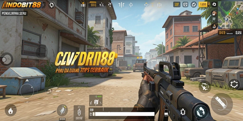 Tampilan gameplay seru dari INDOBIT88 dengan aksi menegangkan.