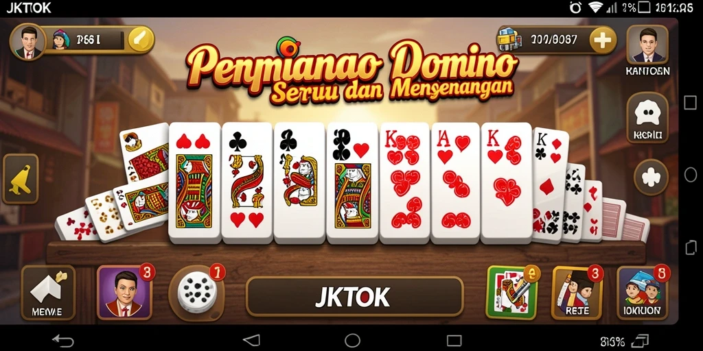 Tampilan gameplay seru dengan pemain kompetitif di JKTOK.