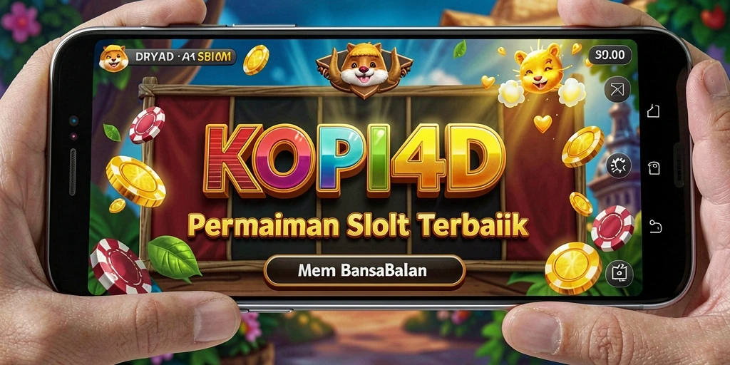 Tampilan gameplay KOPI4D yang menakjubkan dengan simbol Slot yang berwarna-warni.