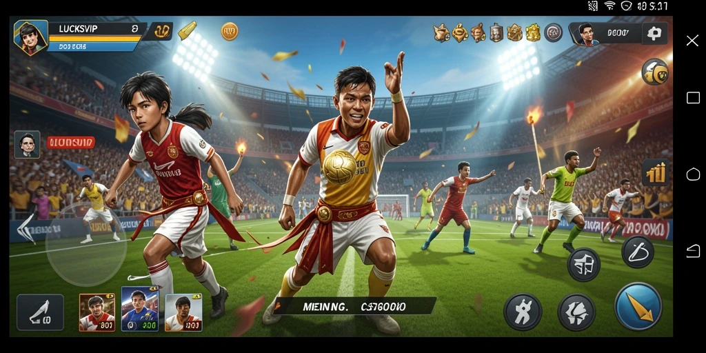 Tampilan gameplay menarik dalam LUCKSVIP dengan strategi mendalam.