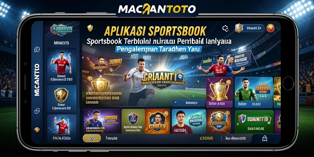 Tampilan antarmuka <strong>MACANTOTO</strong> yang menarik saat bermain taruhan.
