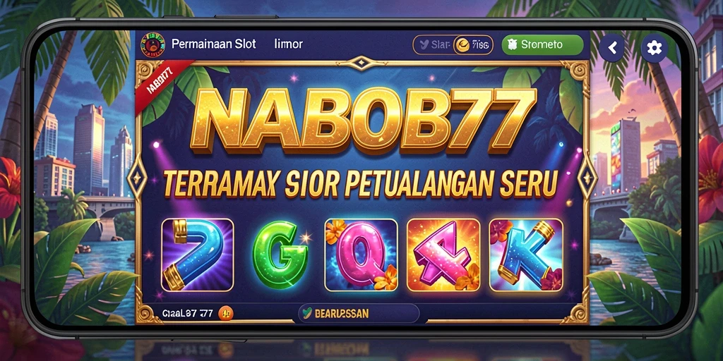 Tampilan gameplay Slot NABOB77 yang memukau dan interaktif.