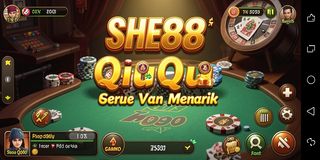 Screenshot gameplay QiuQiu yang menegangkan dan menarik.